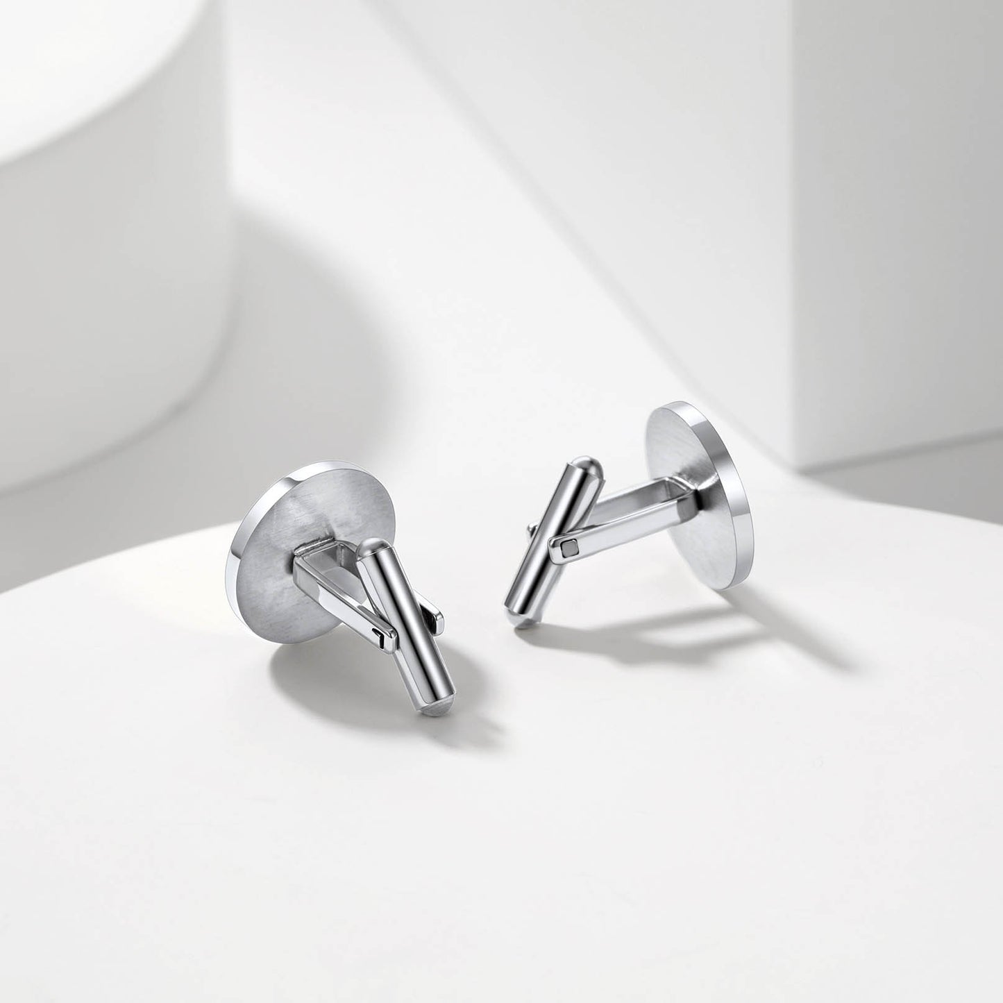 Classic Custom Photo Monogram Name Cufflinks FaithHeart Jewelry