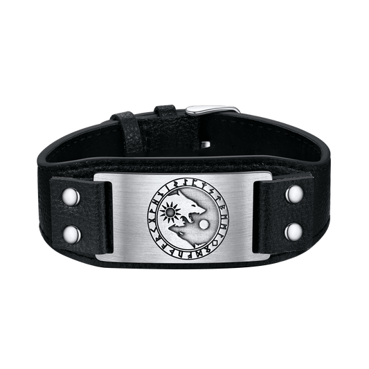 FaithHeart Viking Bracelet Nordic Wolf Bracelet Norse Jewelry FaithHeartimg