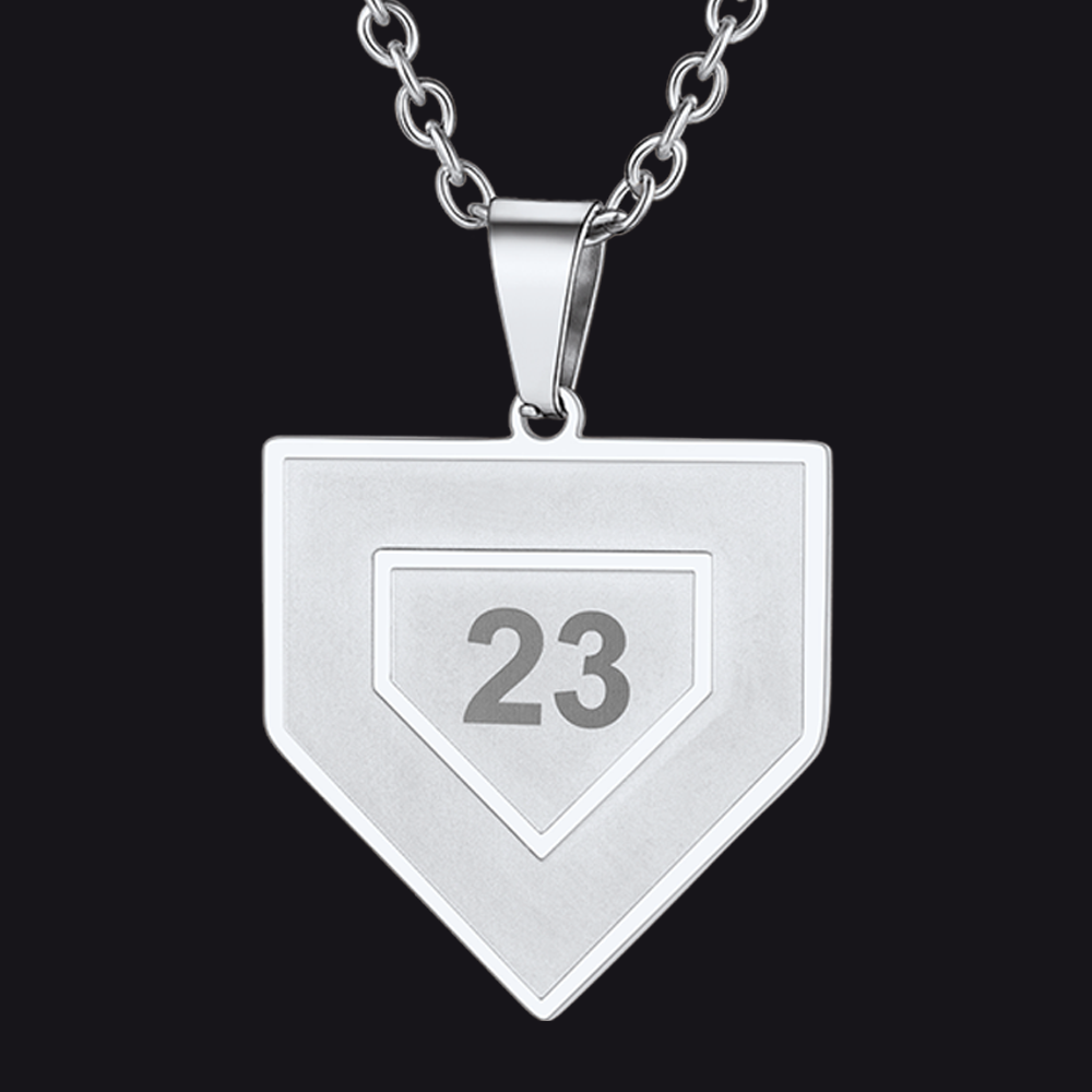 Baseball Necklaces Softball Pendant Chain For Men Teen Boys FaithHeart Jewelry