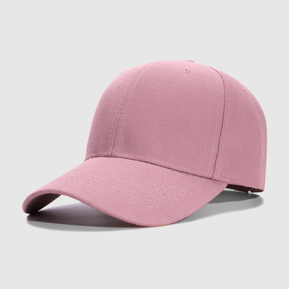 Pink No Custom Embroidery Baseball Cap for Men Women