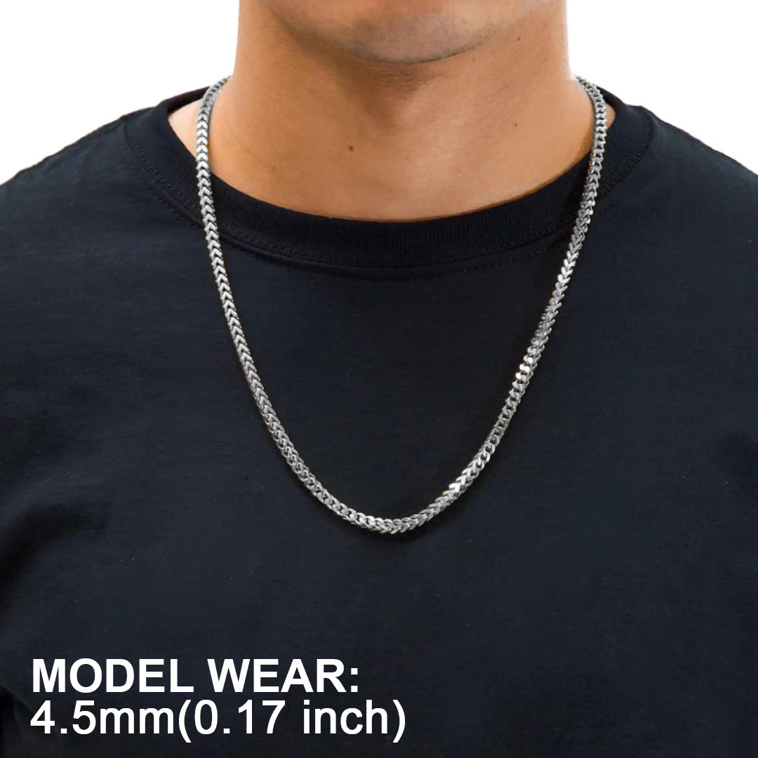Hip Hop Cuban Link Chain Halsketten für Männer 4/6/9/13 MM Breite