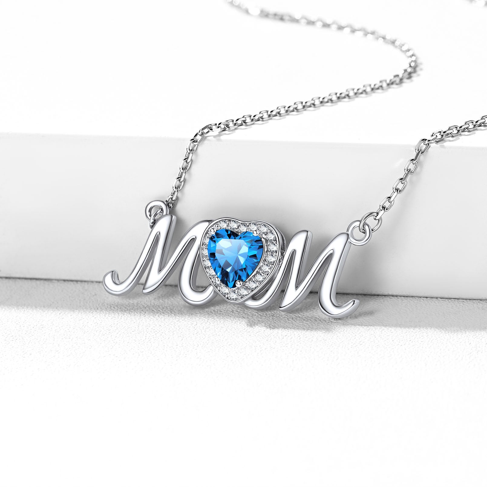 Birthstone Mom Necklace- Perfect Mother¡¯s Day or Christmas Present