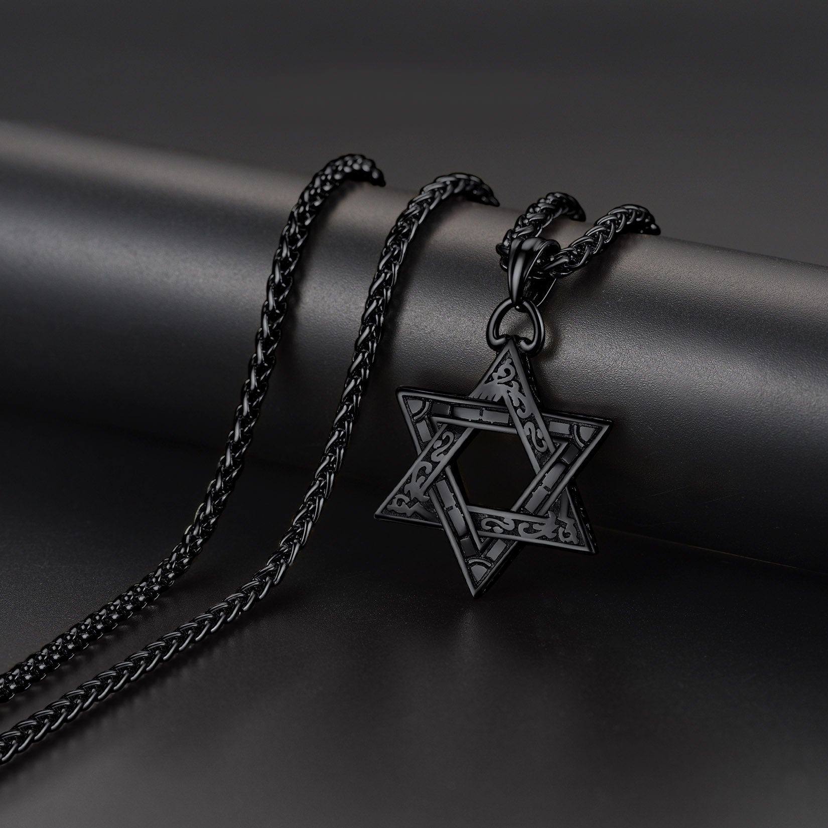 FaithHeart Star of David Pendant Necklace For Men/Women FaithHeart Jewelry