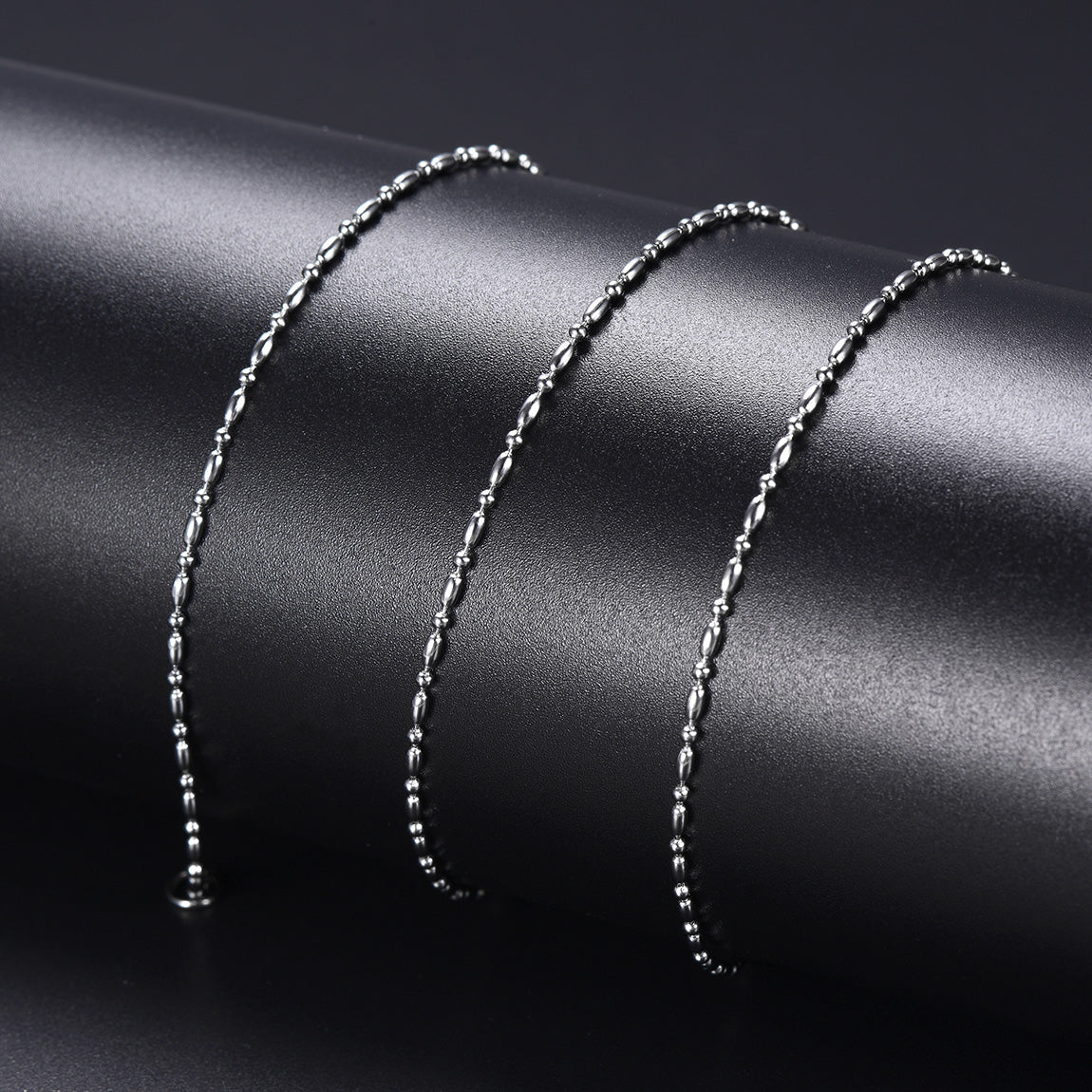 1.5MM Slim Rope Chain Necklace