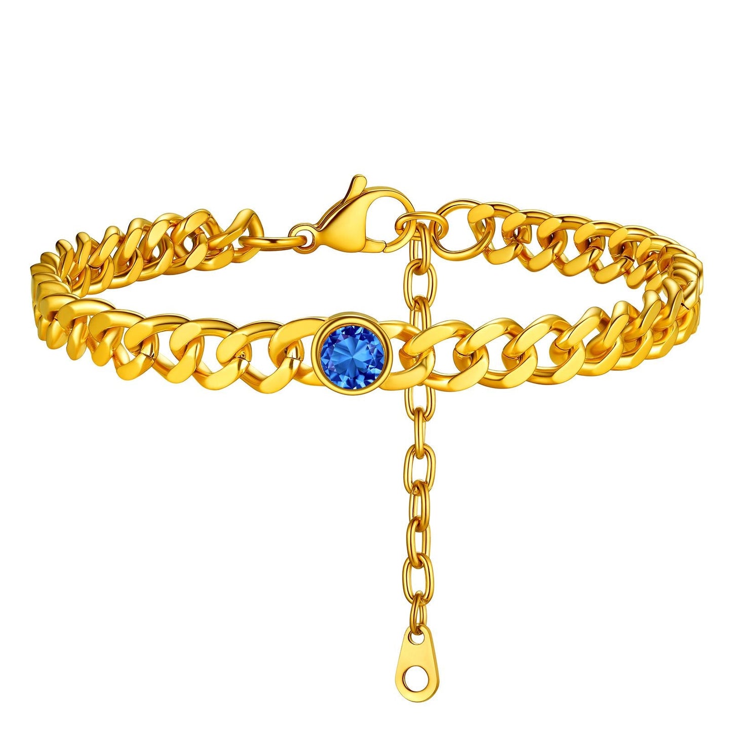 December Birthstone Anklet PSA40044