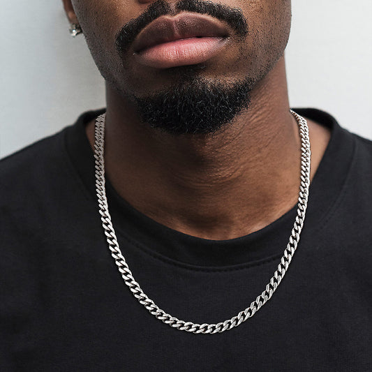 Sturdy Miami Cuban Chain Necklace for Men 5/7/9/12MM Widthimg