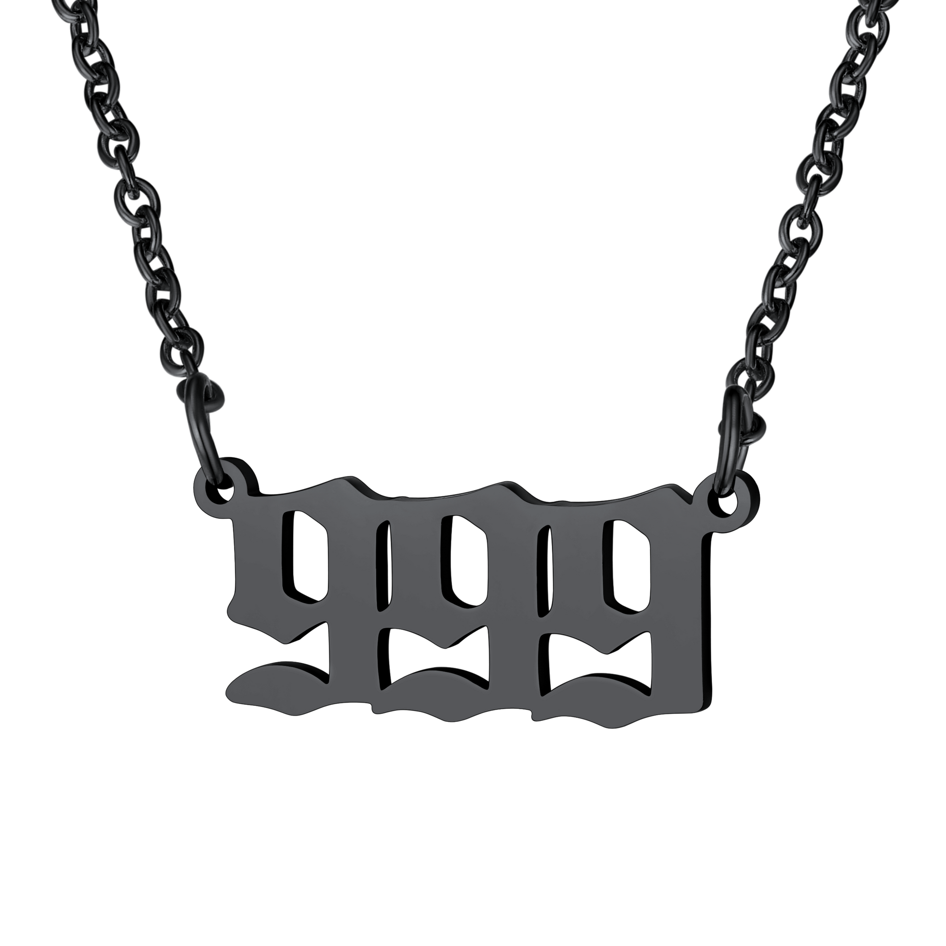 999 Angel Number Necklace - Spiritual Jewelry