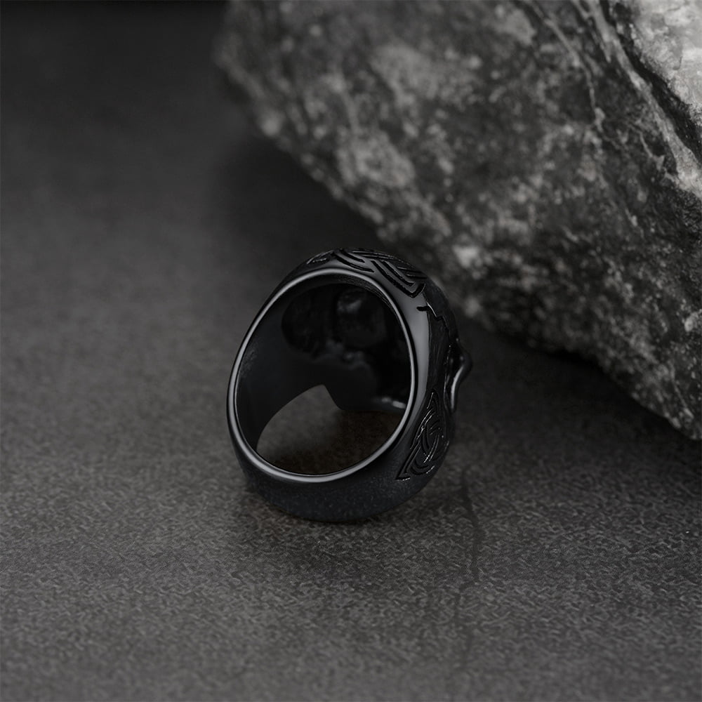 FaithHeart 3D Skull Ring