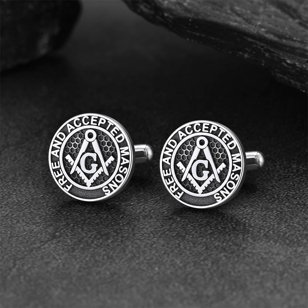 FaithHeart Amulet Cufflinks For Men