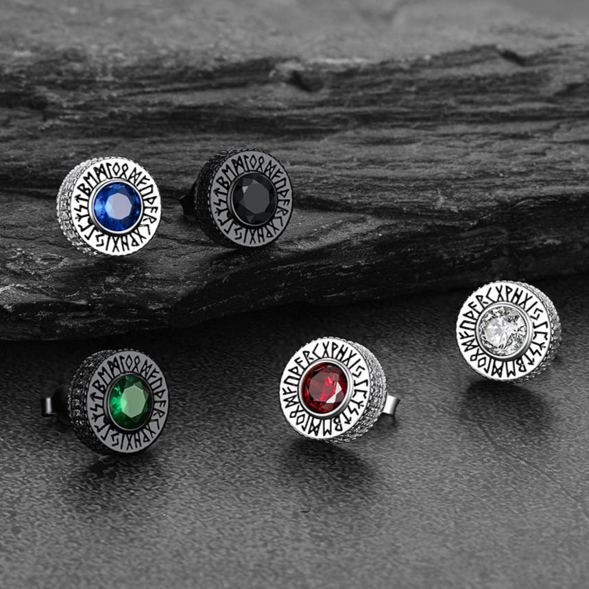 FaithHeart Birthstone Earrings