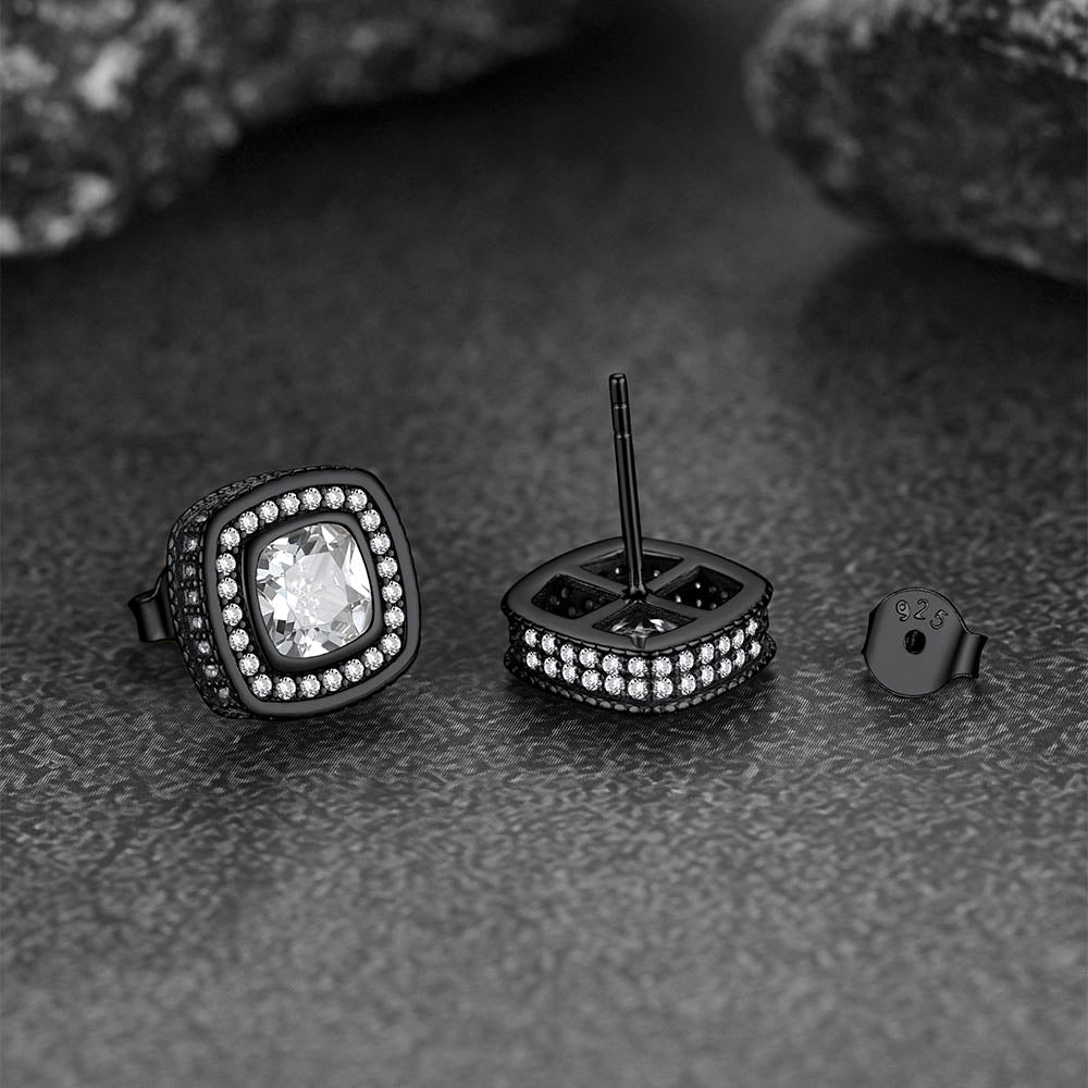 FaithHeart CZ Stud Earrings