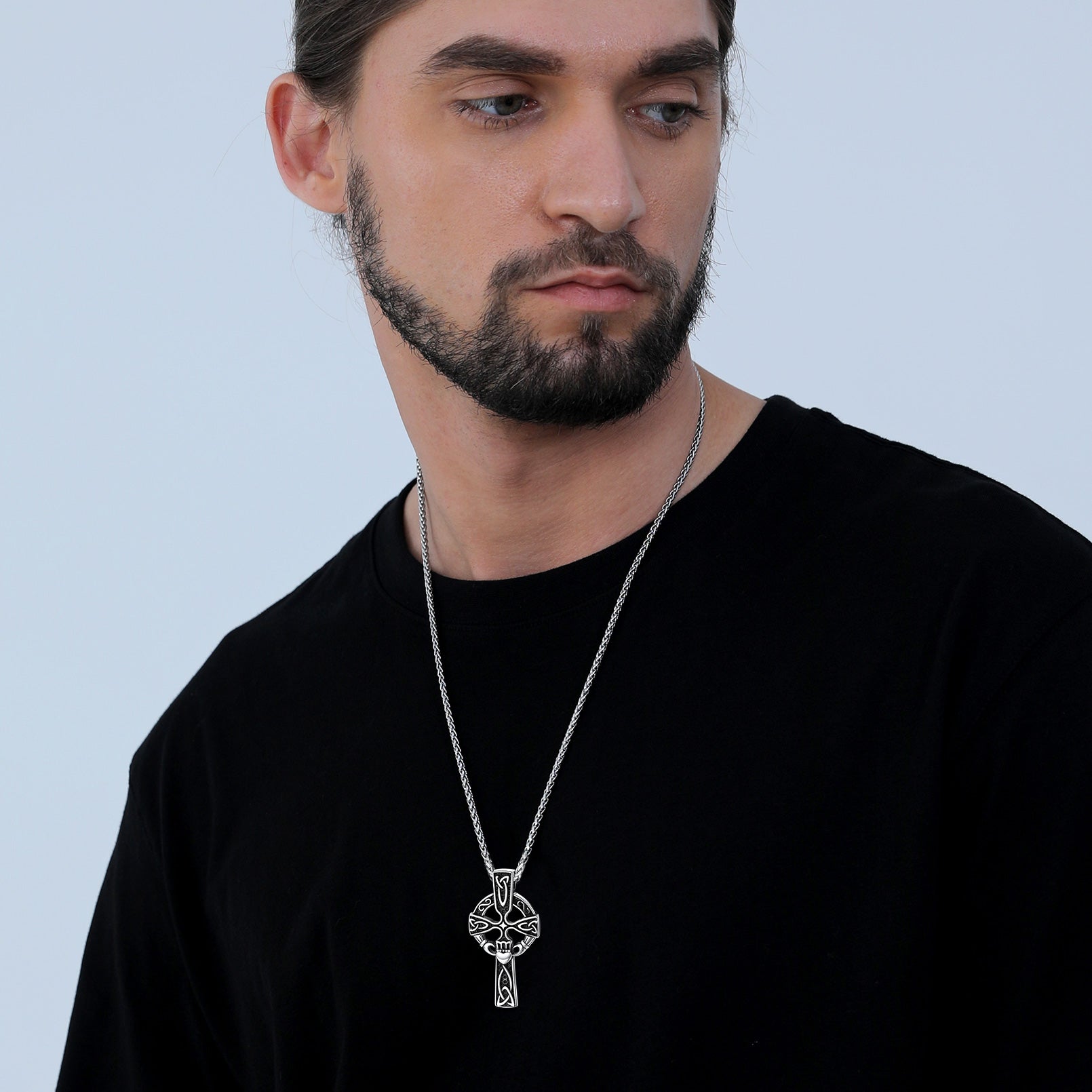 FaithHeart Celtic Triquatra Necklace