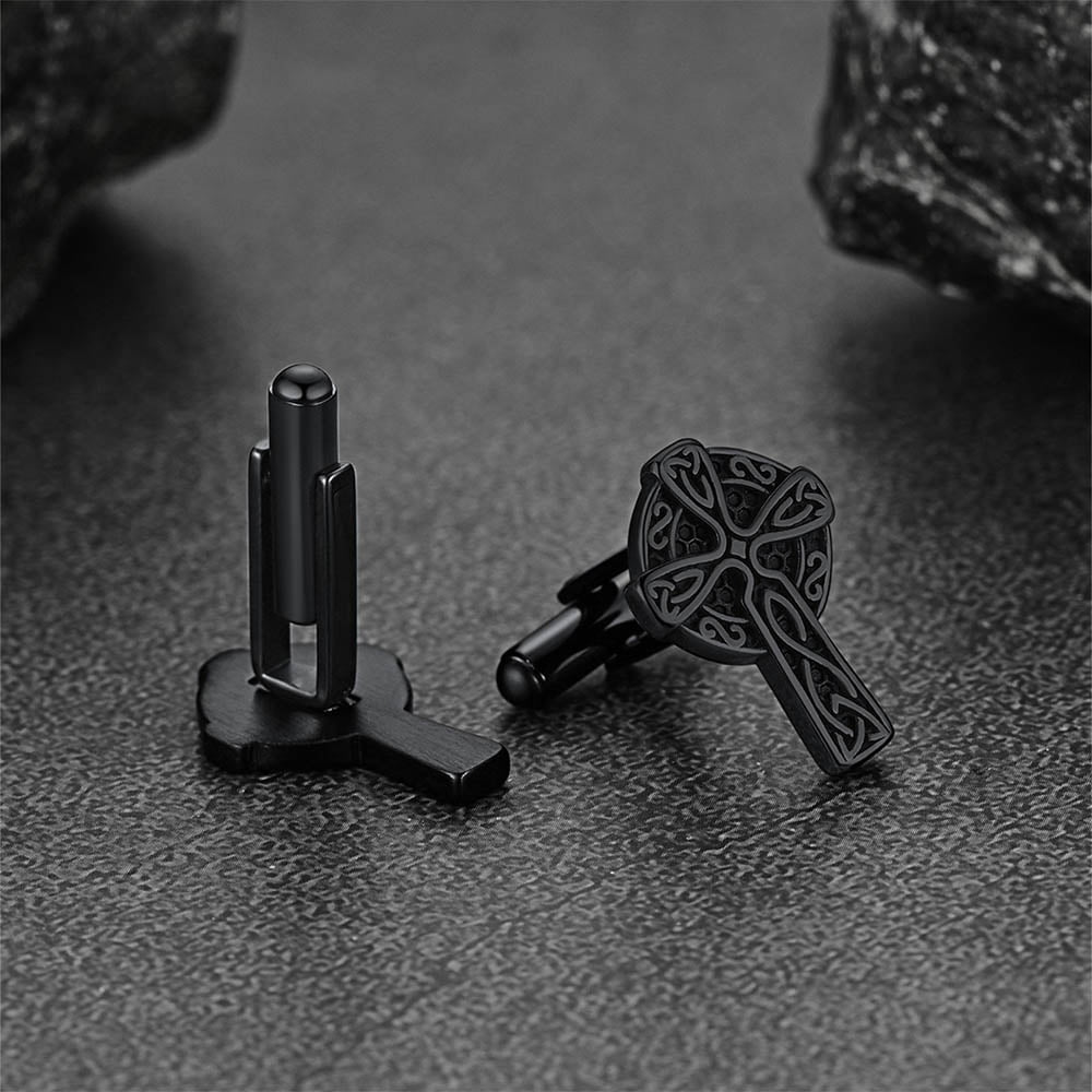 FaithHeart Celtic Cross Cufflinks