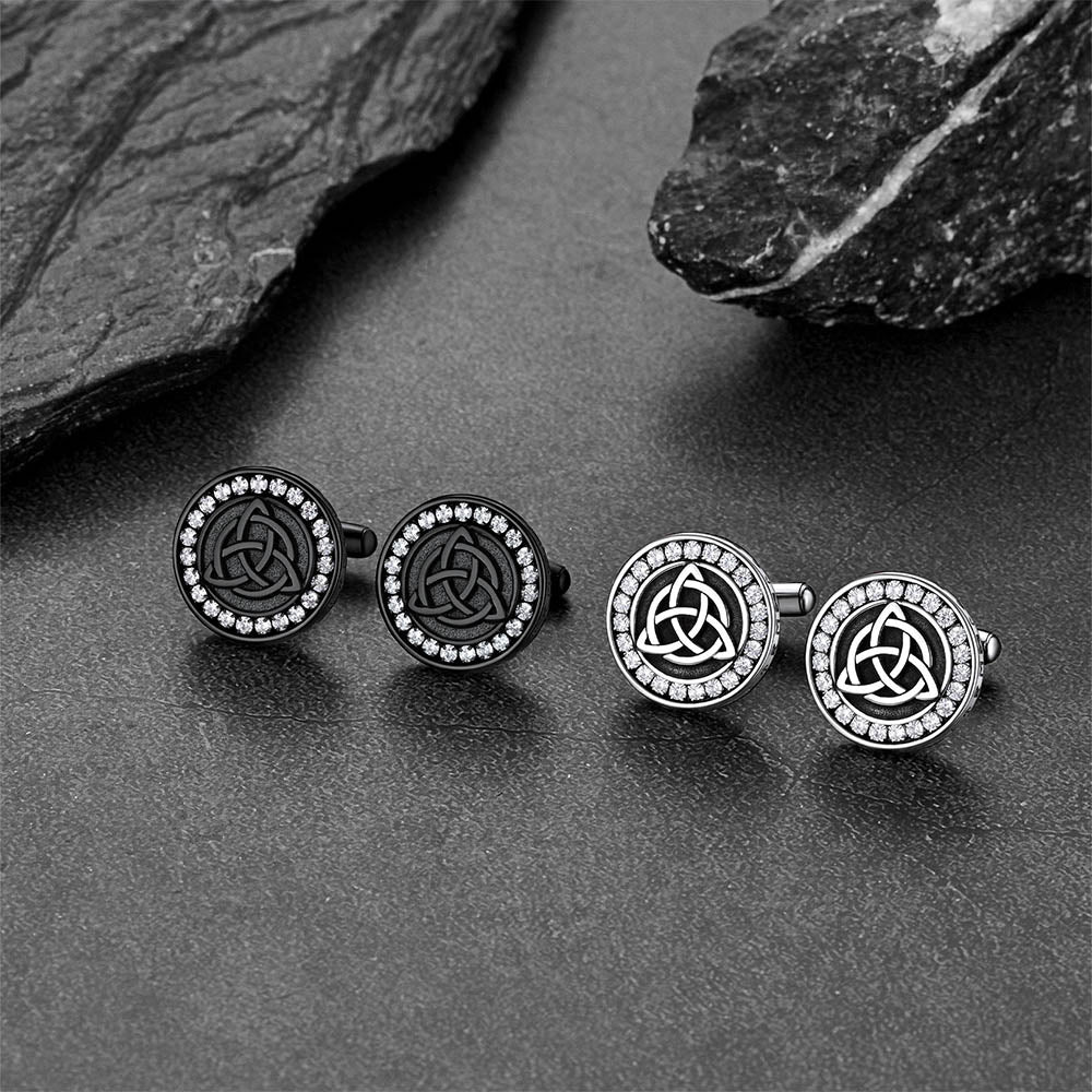 FaithHeart Celtic Knot Cufflinks