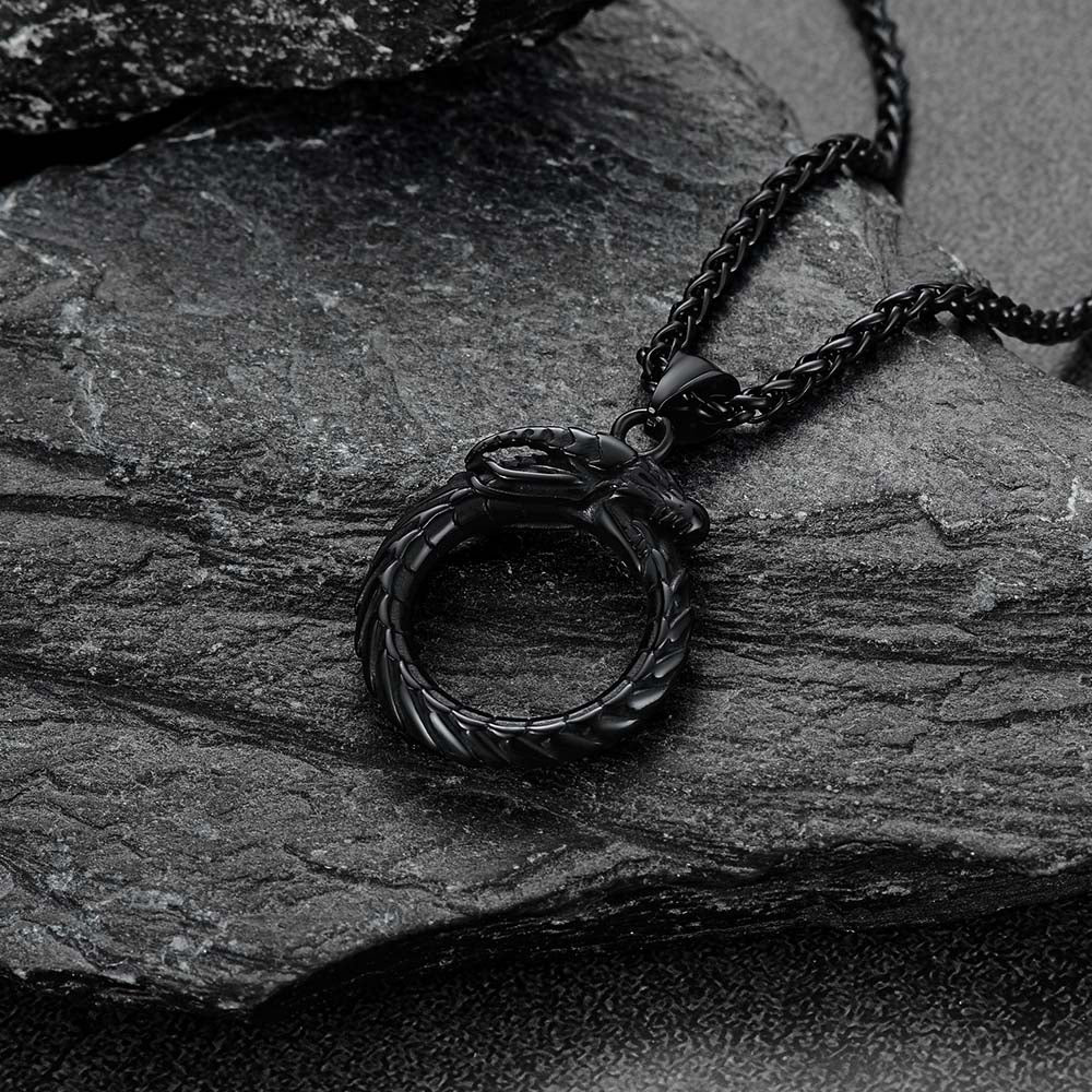 FaithHeart Circle Pendant Necklace