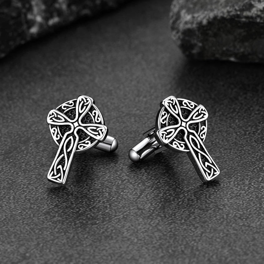 FaithHeart Cross Cufflinks
