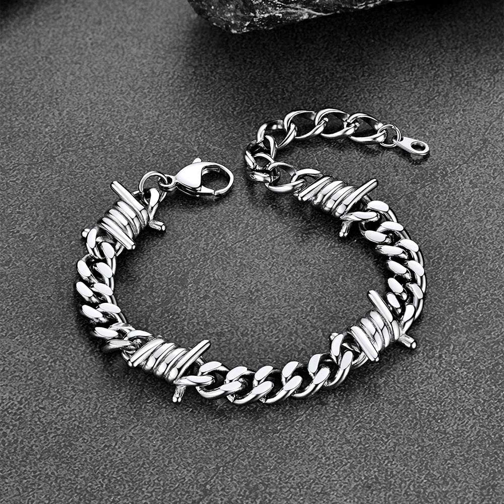 FaithHeart Cuban Chain  Bracelet