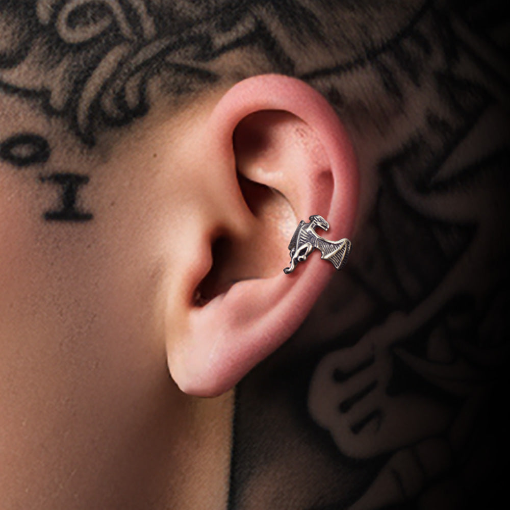 FaithHeart Dragon Ear Cuff