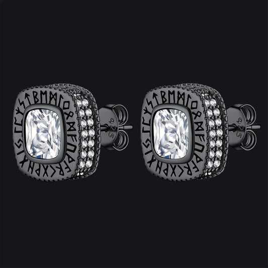 FaithHeart Gemstone  Stud Earrings img