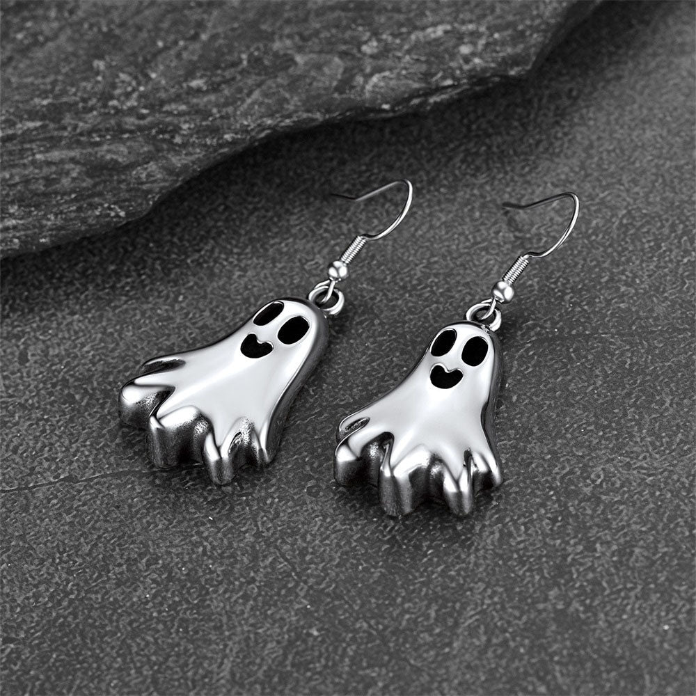 FaithHeart Ghost Dangle Earrrings Stainless Steel FaithHeart Jewelry