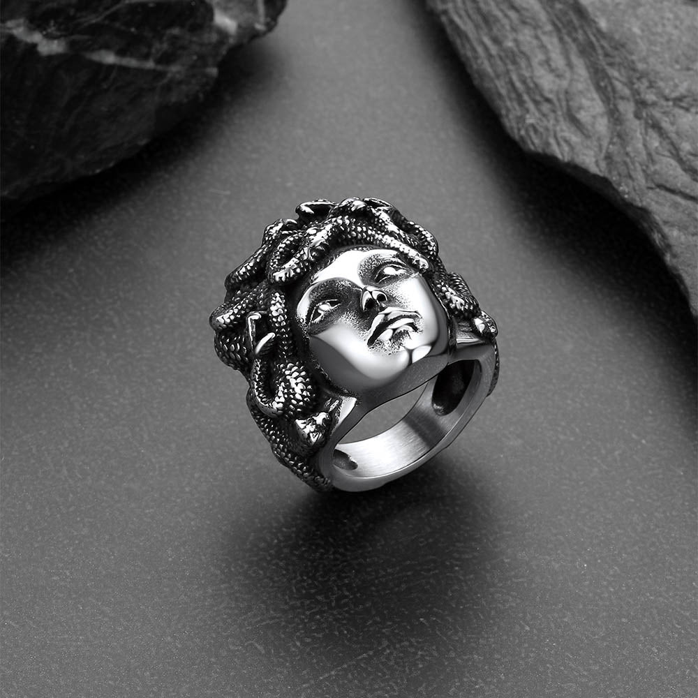 FaithHeart Mythology Medusa Snake Ring FaithHeart