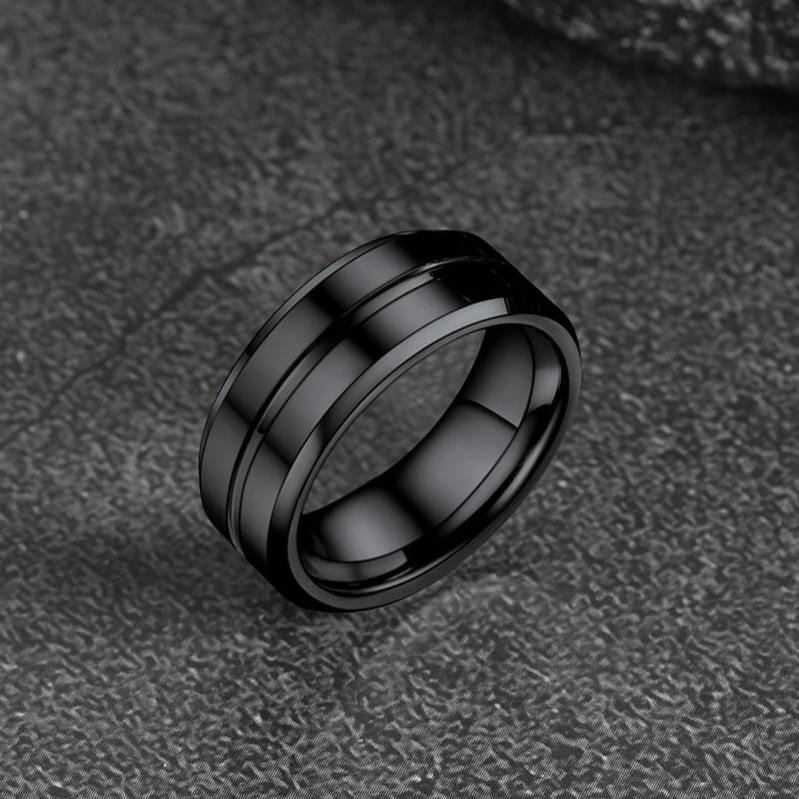 FaithHeart Grooved Ring
