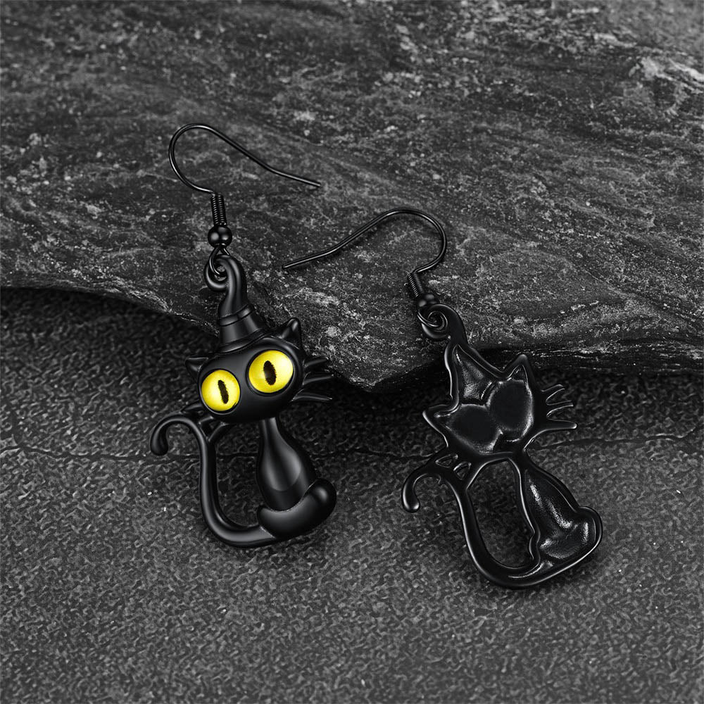 FaithHeart Halloween Drop Earrings