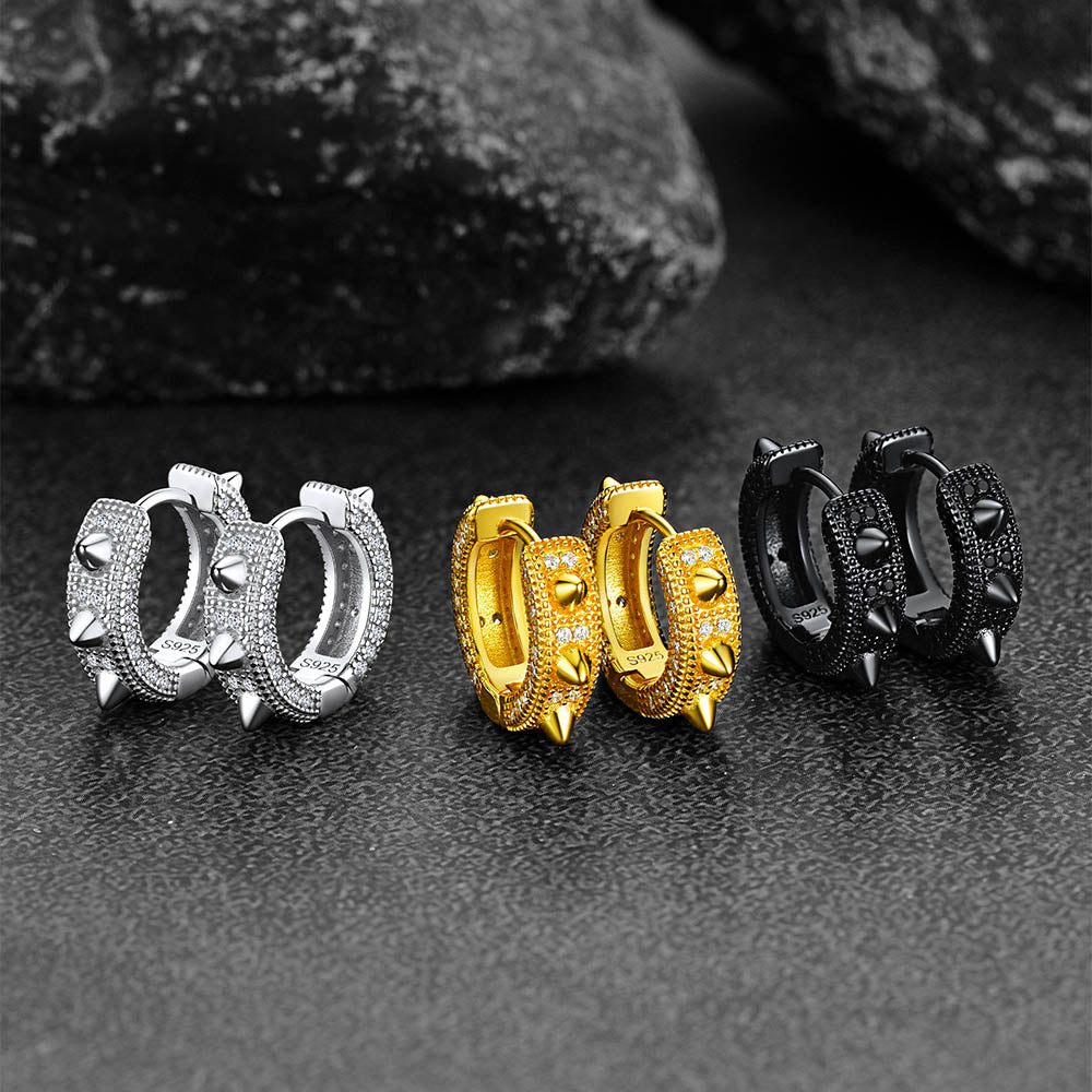 FaithHeart Huggie Hoop Earrings