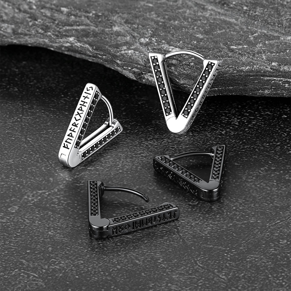 FaithHeart Huggie Hoop Earrings
