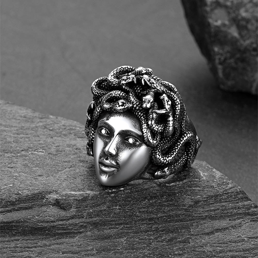 FaithHeart Mythology Medusa Snake Ring FaithHeart