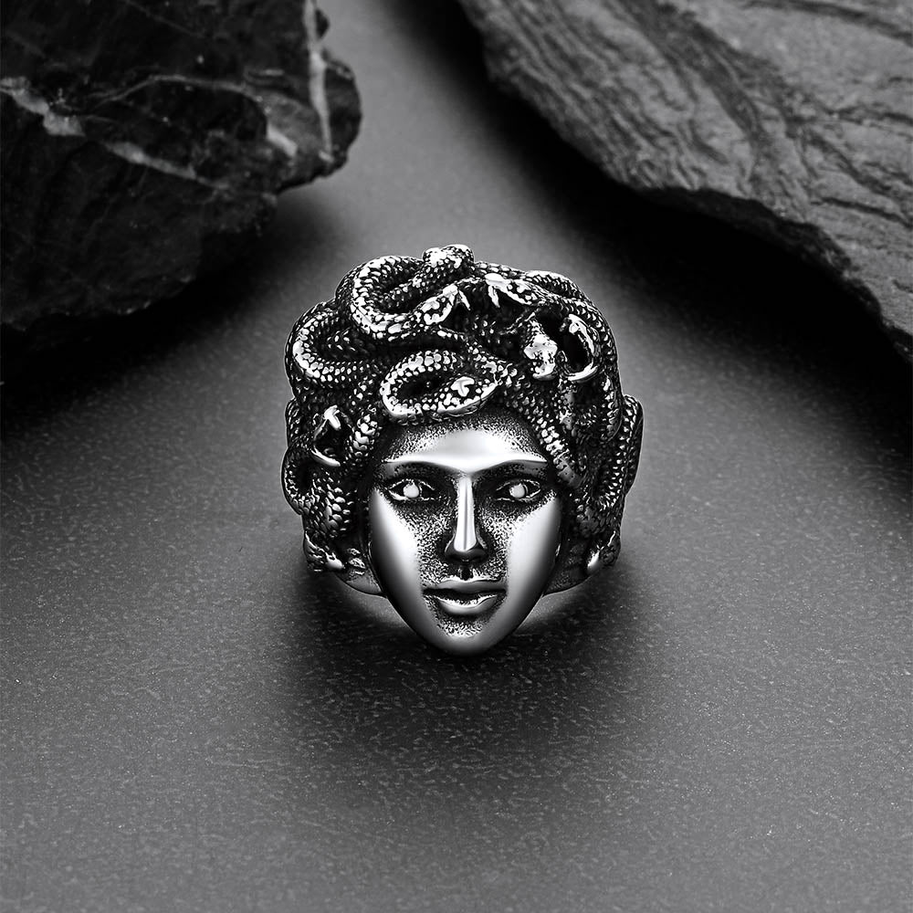 FaithHeart Mythology Medusa Snake Ring FaithHeart