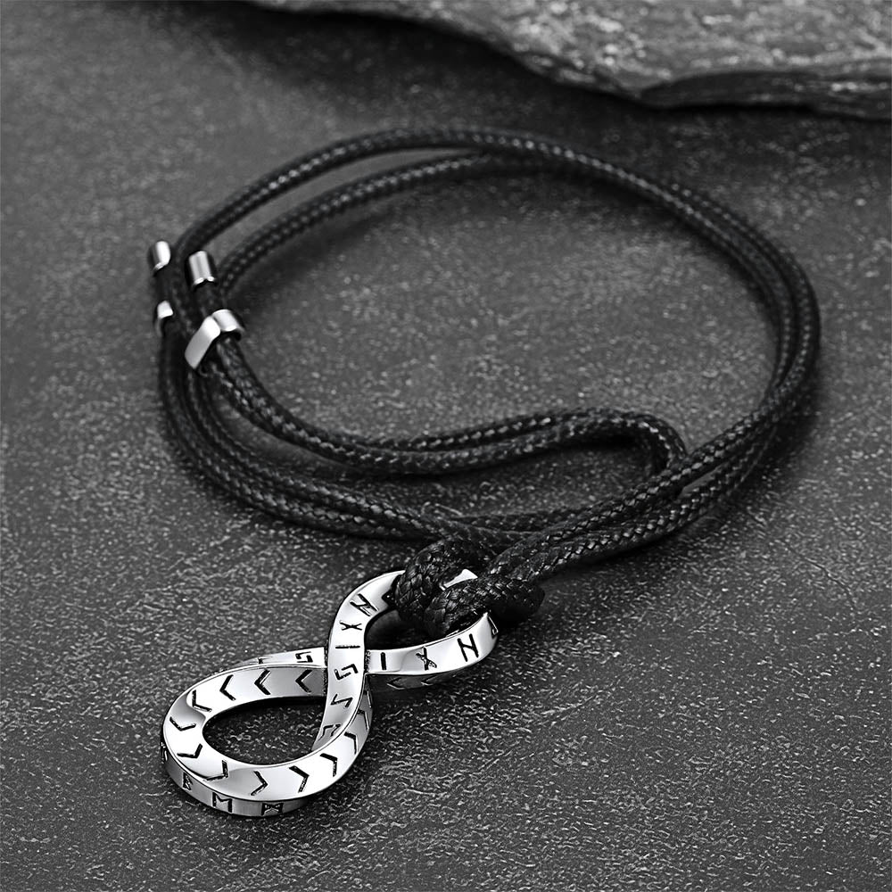 FaithHeart Mobius Strip Pendant Necklace
