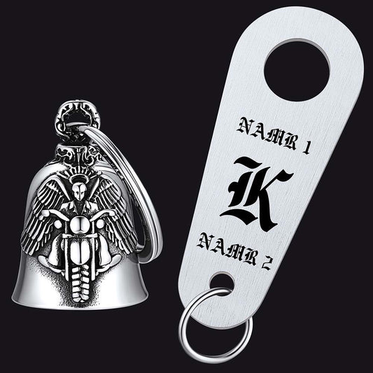 FaithHeart Motorcycle Bell Guardian Angel for Bikersimg