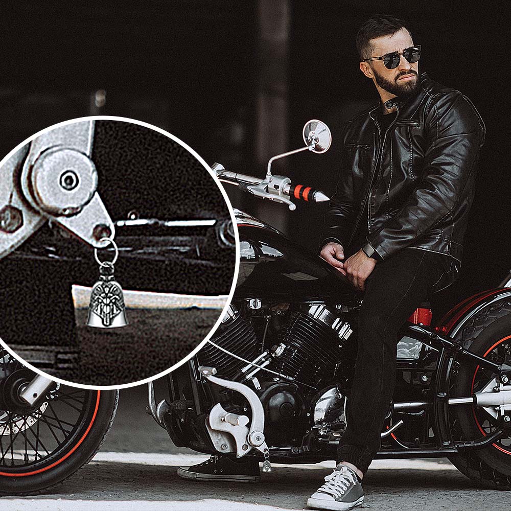 FaithHeart Motorcycle Bell Guardian Angel