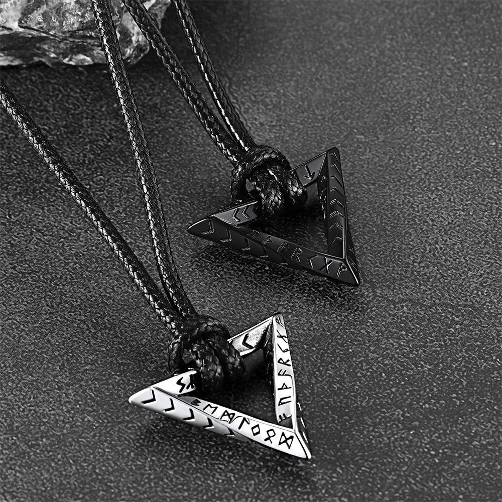 FaithHeart Runes Mobius Necklace