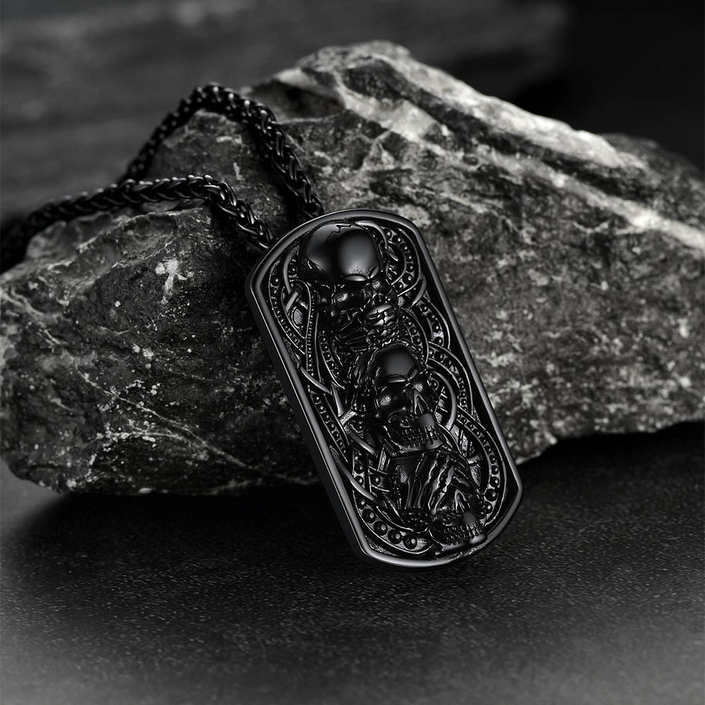 FaithHeart See No Evil, Hear No Evil, Speak No Evil Necklace