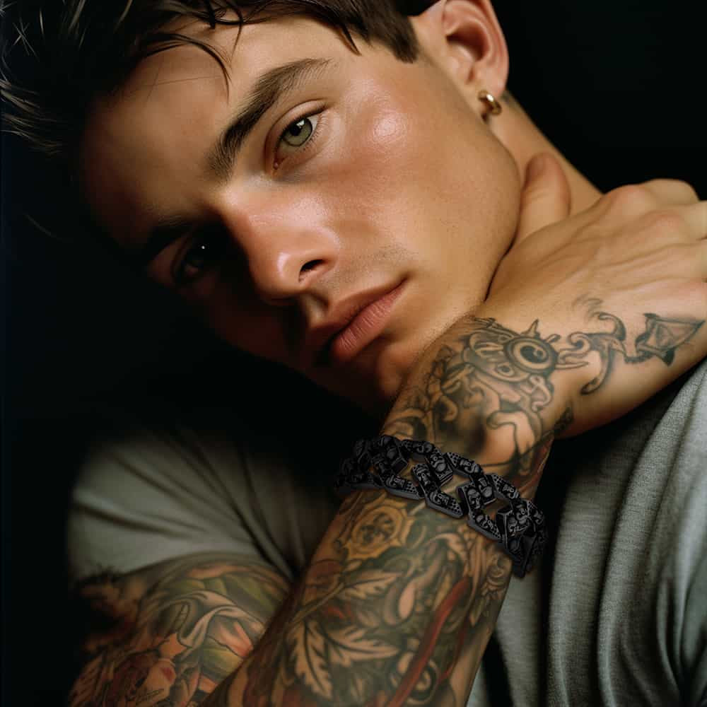 FaithHeart Skull Bracelet