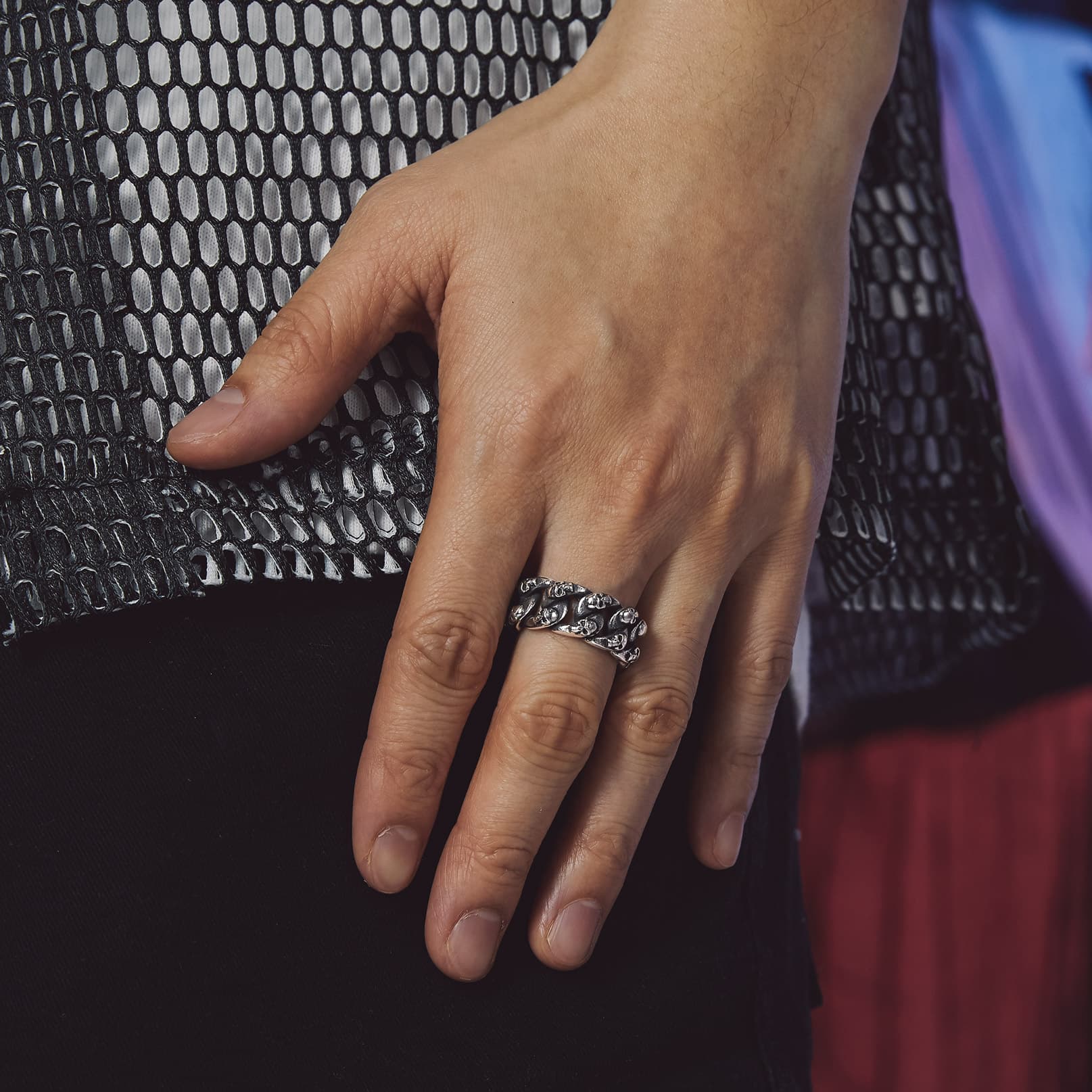 FaithHeart Skull Ring