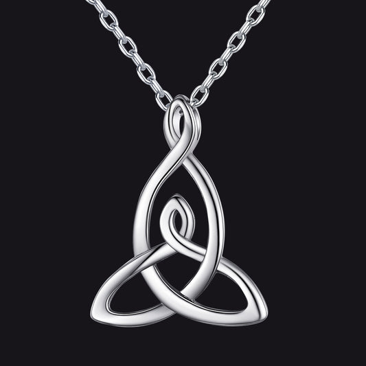 FaithHeart Celtic Motherhood Knot Mother And Child Necklace