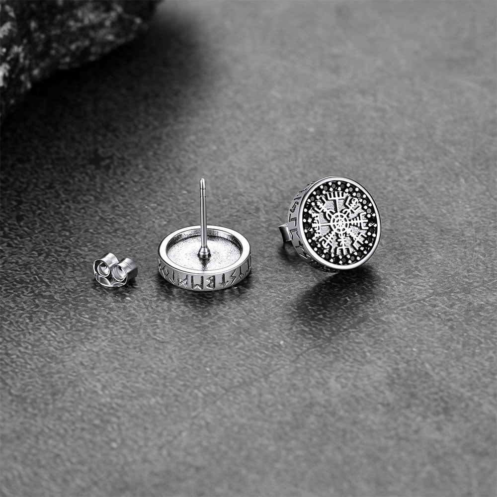 FaithHeart Viking Stud Earrings