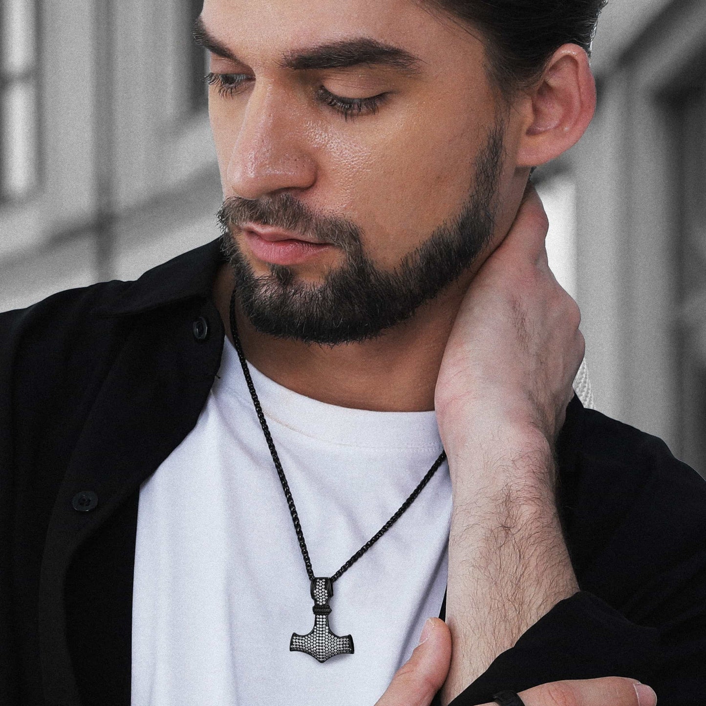 FaithHeart Viking Thor's Hammer Necklace