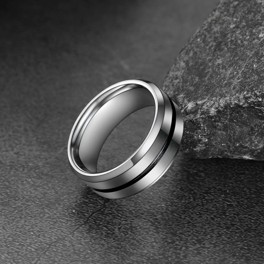 FaithHeart Tungsten Band for Men