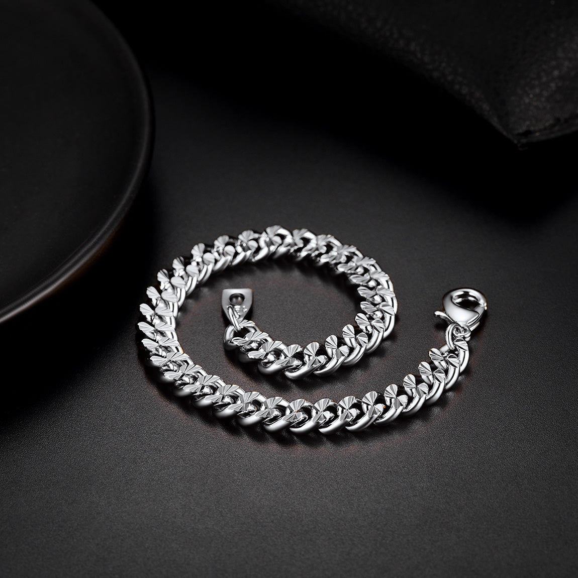 Flash Sale 7MM Chain Link Bracelet for Men