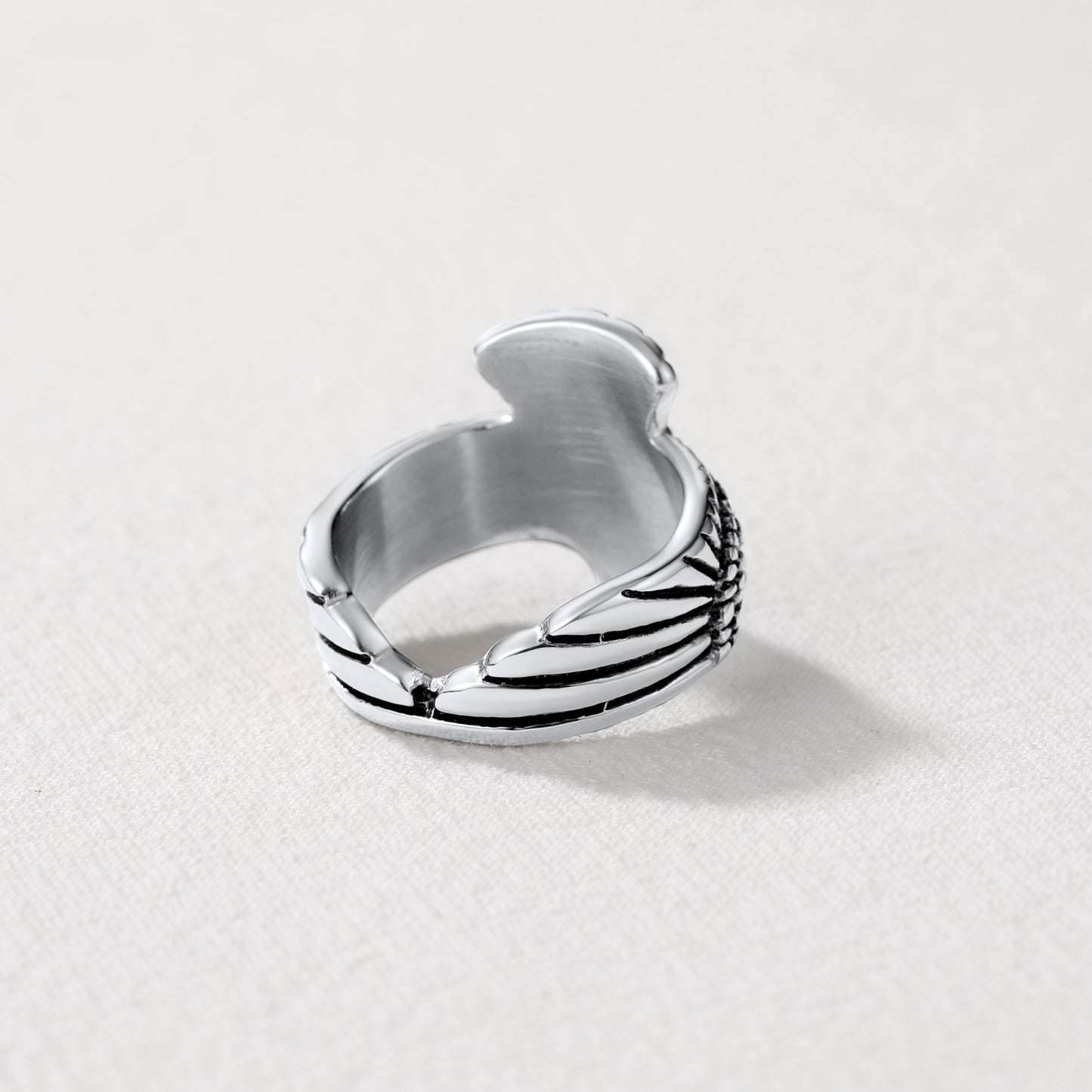 Flash Sale Vintage Hawk Open Adjustable Ring for Men