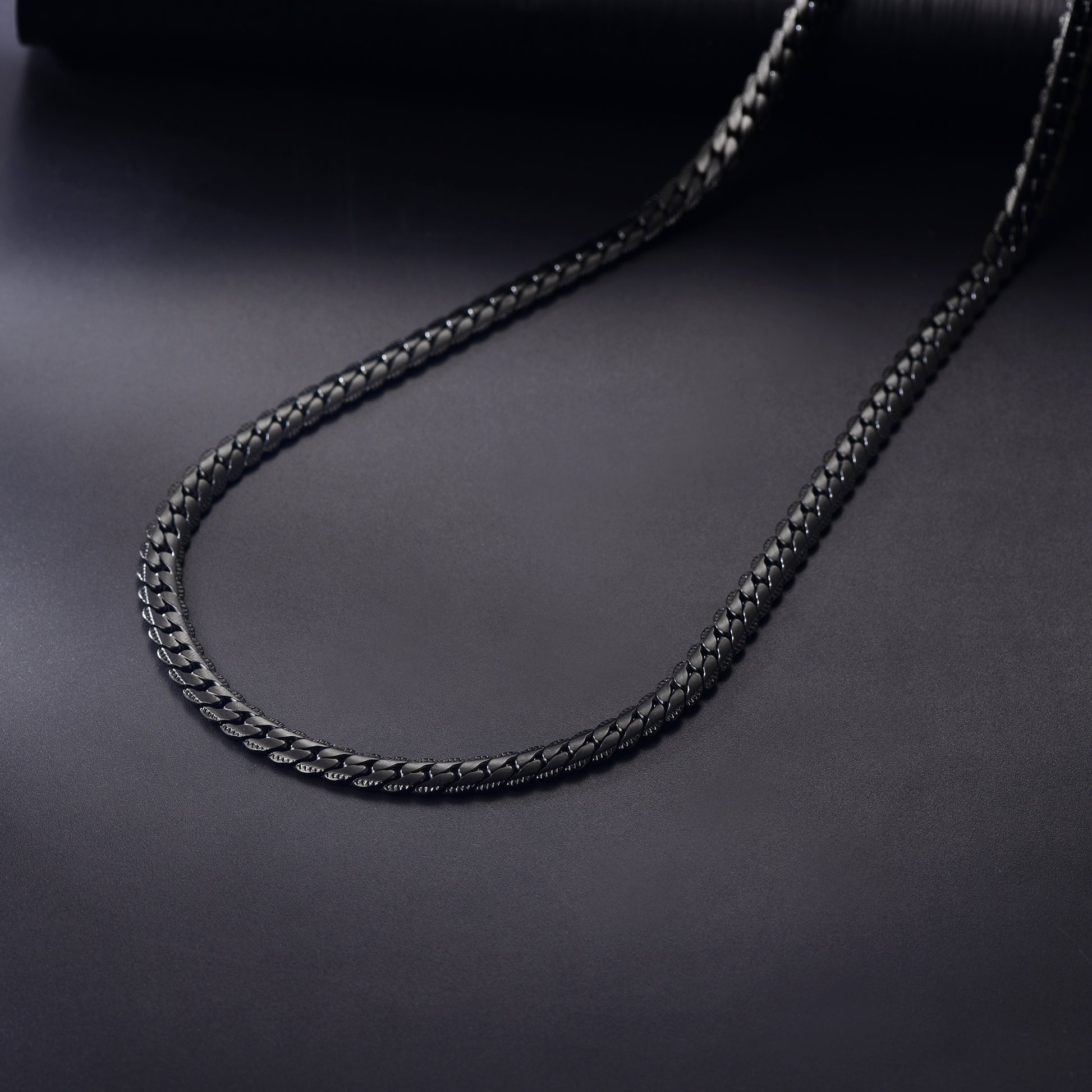 Bold hip hop necklace styled with a casual outfit