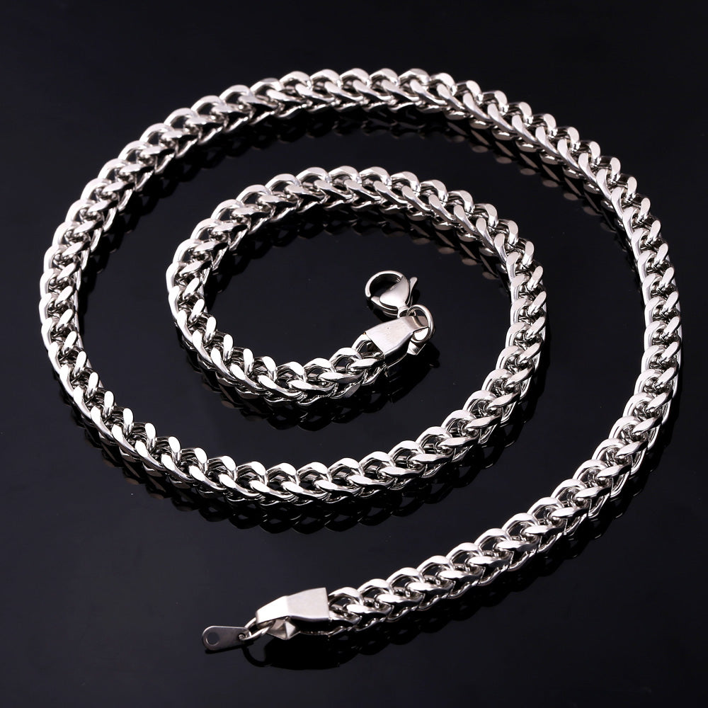 Hip Hop Cuban Link Chain Halsketten für Männer 4/6/9/13 MM Breite