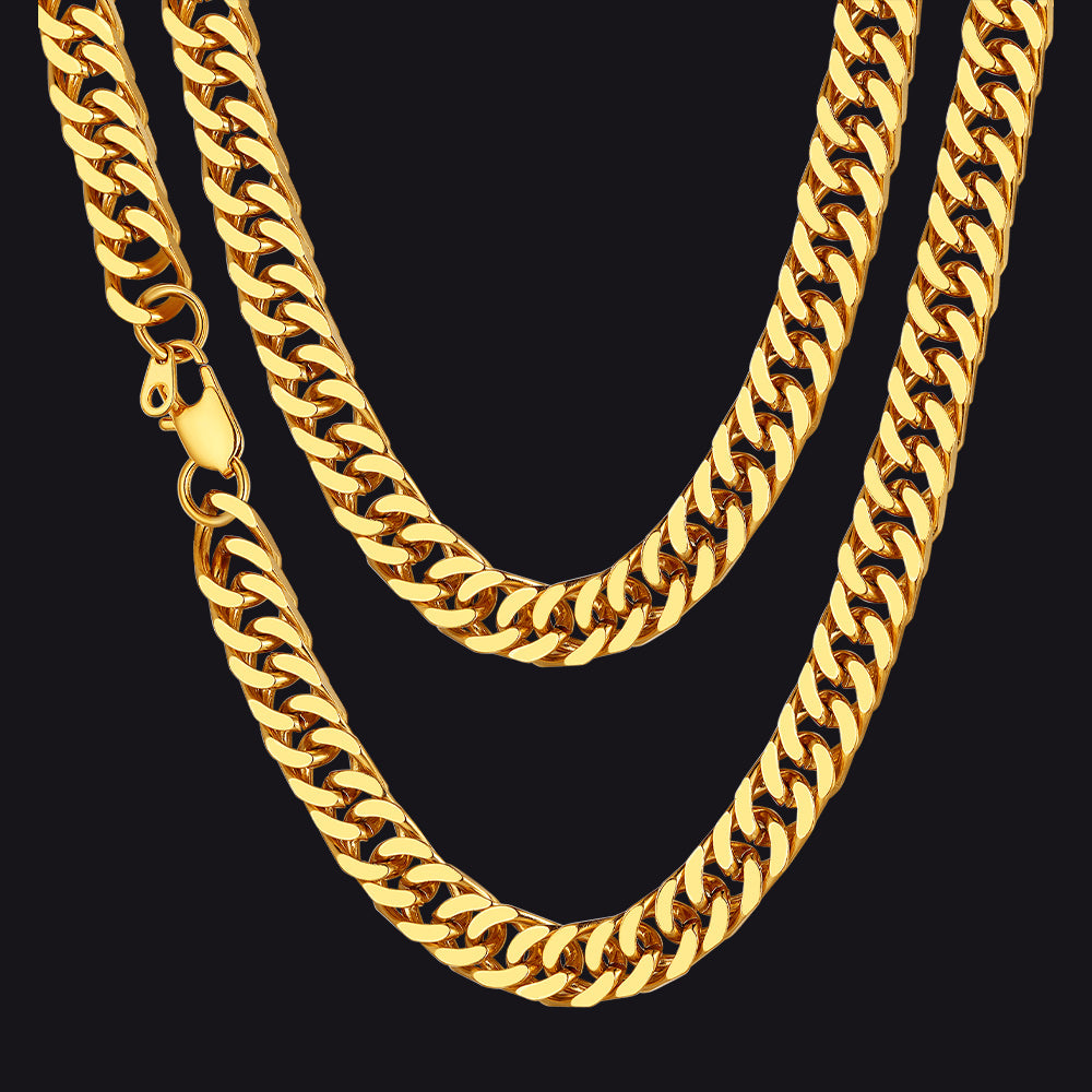 Heavy Cuban Curb Miami Link Chain Necklace