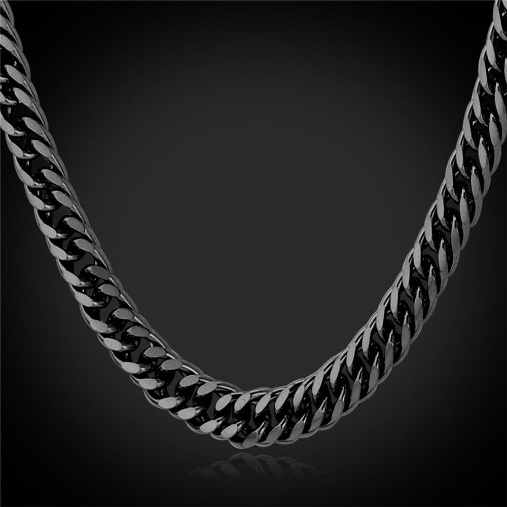 Classic Cuban Link Chain Necklace for Men