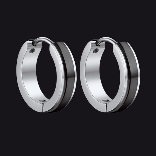Small Chunky Hoop Earringsimg