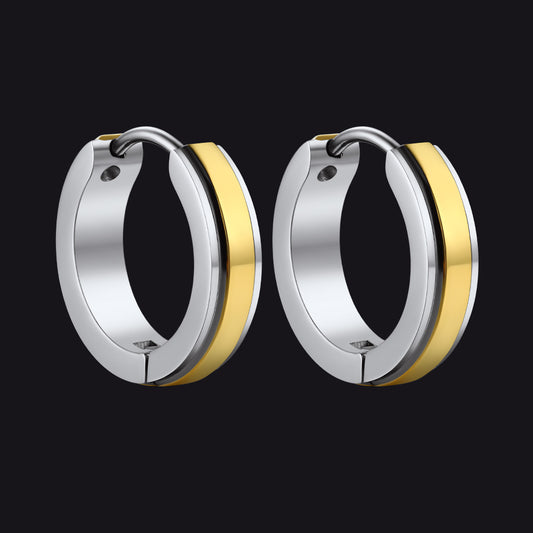 Small Chunky Hoop Earringsimg